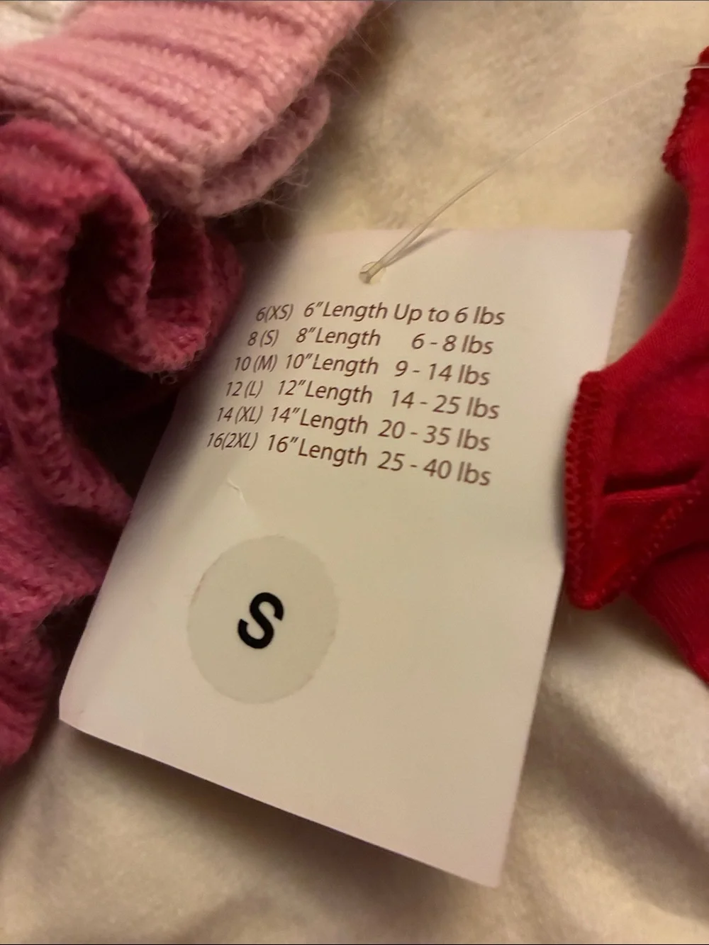 Six Lulu pink size small sweater/holiday dresses - Picture 6 of 7